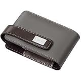 Casio ESC-80GR Ledertasche für Exilim Cameras, grau