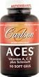 ACES Vitamins A C E Plus Selenium by Carlson 90 Softgels
