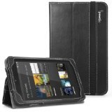 Dell Venue 7 16 GB Tablet Case - Poetic Dell Venue 7 16 GB Tablet Case [SlimBook Series] - [SlimFit] [Professional] PU Leather Slim Folio Case for Dell Venue 7 16 GB Tablet Black (3 Year Manufacturer Warranty From Poetic)