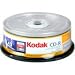KODAK 25 PACK CD-R 52X NIC