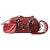 Jill-e 769367 Camera Leather Bag Small (Red)