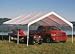 ShelterLogic Super Max 18Ft.W Commercial Canopy - 20ft.L x 18ft.W x 11ft.H, 2in. Frame, 8-Leg, Model# 26773