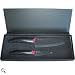 Kyocera Revolution Series 2-Piece Paring and Santoku Knife Set, Black