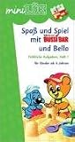 LÜK-mini-Set Spass und Spiel mit Bussi + Bello: mini LÜK, Übungshefte, Spaß und Spiel mit Bussi und Bello: Für Kinder ab 4 Jahre: 1