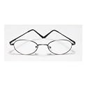 Glasses-Reading 2.25 power, Round Metal with Plastic Temple