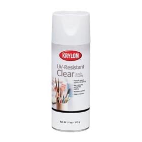 Krylon UV Resistant Acrylic Coating Spray 11 Ounces Clear 1305; 2 Items/Order