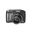 Canon PowerShot SX100IS 8MP Digital Camera with 10x Optical Image Stabilized Zoom (Black)