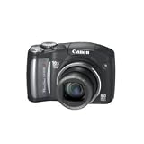 Canon PowerShot SX100IS 8MP Digital Camera with 10x Optical Image Stabilized Zoom (Black)