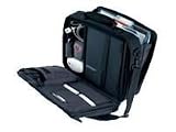 Kensington Simply Portable Two Black Deluxe Multi Compart Notebook Case