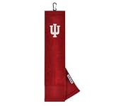 NCAA Indiana Face/Club Embroidered Towel