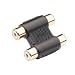 Electronics : 2 x RCA PHONO SOCKETS TO 2 x RCA PHONO SOCKETS