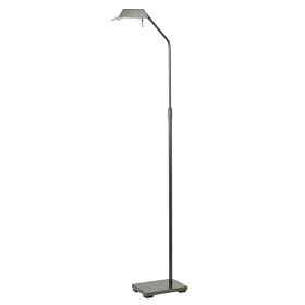 Dark Bronze Halogen Pharmacy Floor Lamp