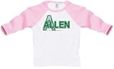 Allen Name Of Champions Toddler Raglan T-Shirt