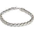 Link Bracelt in Sterling Silver 7.25 inches (brclt228)