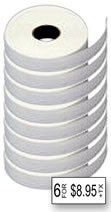 Monarch 1131 1-Line White Labels - 8 rolls - 20,000 Labels