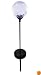 Moonrays 99924 Color-Changing Glass Ball Fixture