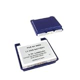 PCMicroStore Sanyo Katana SCP-6600 6600 Premium Lithium li-ion 3.7v 1200mAh Extended Battery with Extended Blue Battery Back Cover (Must Use Extended Battery Cover Provided)