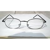 MB1033BF Strength +3.00 Antique Silver Bifocal Reading Glasses w/Spring Hinge