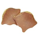 Booda Bone Chips Dog Chew Treats (2-pk 3.5'' x 3.5'' chips - Peanut Butter Flavor)