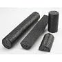 OPTP Pro Foam Roller - Axis - Black - Half Round 12" x 3"