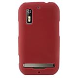 Motorola Photon 4G MB855 Silicone Skin Soft Phone Cover - Burgundy
