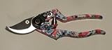 Holland Imports P856 Swiss Style Pruner - Floral Design Finish