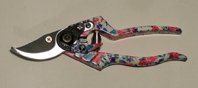 Holland Imports P856 Swiss Style Pruner - Floral Design Finish