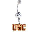 USC Trojans Sexy Belly Navel Ring