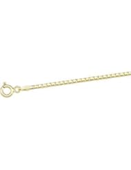 Solid Box Chain 14K Gold Yellow Ch490 16 Inch