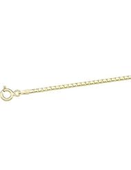 Solid Box Chain 14K Gold Yellow Ch490 20 Inch