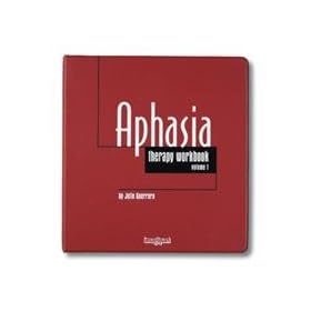 Click here to buy Aphasia Therapy Workbooks, Julie Guerrero by Pro-Ed.