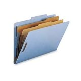 Classification Folders, w/ Fstnrs, 2 Dvdrs, Legal, 10/BX, YW (SPRSP17227) Category: Classification Folders