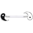 Invisible Bioplast Sterling Yin Yang Nipple Shield