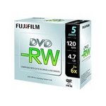 Review  DVMGE12A / Fujifilm DVD-RW Jewel Case X 5 Pack (4.7GB 2-6X)