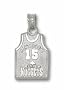 Denver Nuggets Sterling Silver "Anthony" #15 Jersey 5/8"