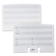 DURABLE Nachf�llsatz TELINDEX flip/2419-02 wei� Inh.100