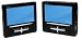 Produkt-Bild: Denver MTW-745 TWIN tragbarer DVD-Player mit 2 18cm (7 Zoll) Displays