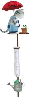 38" Cat Rain Gauge