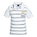 England Travel and Media Stripe Polo - White/Dark navy/Geneva gold - Kids - X/Large Boys