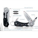 LEATHERMAN 830510 KNIFE, K503X, STRAIGHT/SERRATED EDGE