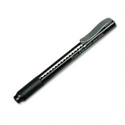Clic Eraser&reg Grip Pencil Style Eraser, Refillable, Gray Barrel (PENZE22N) Category: Pen Style Erasers