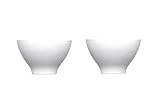 Emile Henry Japanese Cups, Set of 2, Blanc