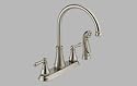 Delta Lewiston 21902-SS Two Handle Kitchen Faucet