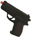 Black Airsoft Pellet Pistol with Box