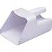 Impact 2405 Polypropylene Deluxe Measuring Scoop, 2 qt Capacity, 9-1/4" Length x 6" Width x 5" Height, White (Case of 12)