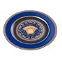Versace by Rosenthal Medusa Blue Service Plate - Blue Band