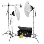 KT900 Three Light 1250w Mini-Boom Lighting Kit