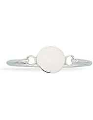 Silverflake -Round Engravable Childrens Bangle