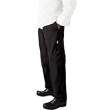 Chef Works CPBL-000 Black J54 Cargo Pants, Size L