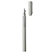 Muji Aluminum Body Fountain Pen Cartridge Refills,2 Black Ink Refills